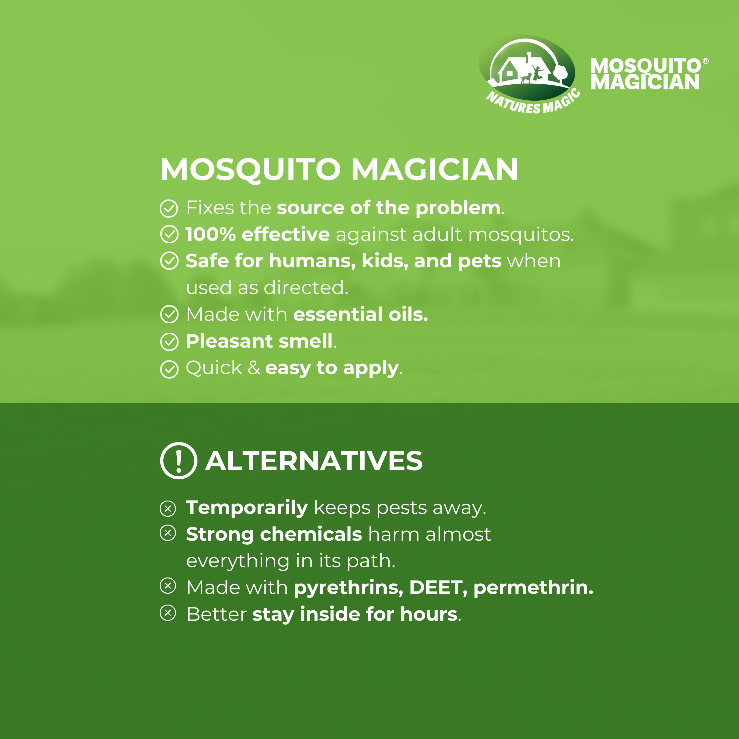 Mosquito Killer & Repellent Concentrate Formula