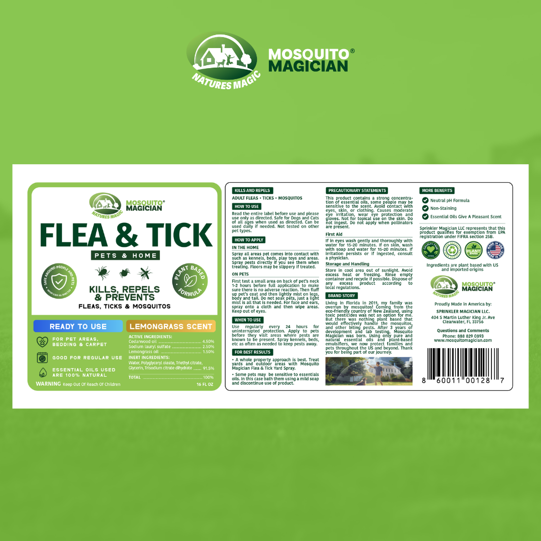 Flea & Tick Formula for Pets