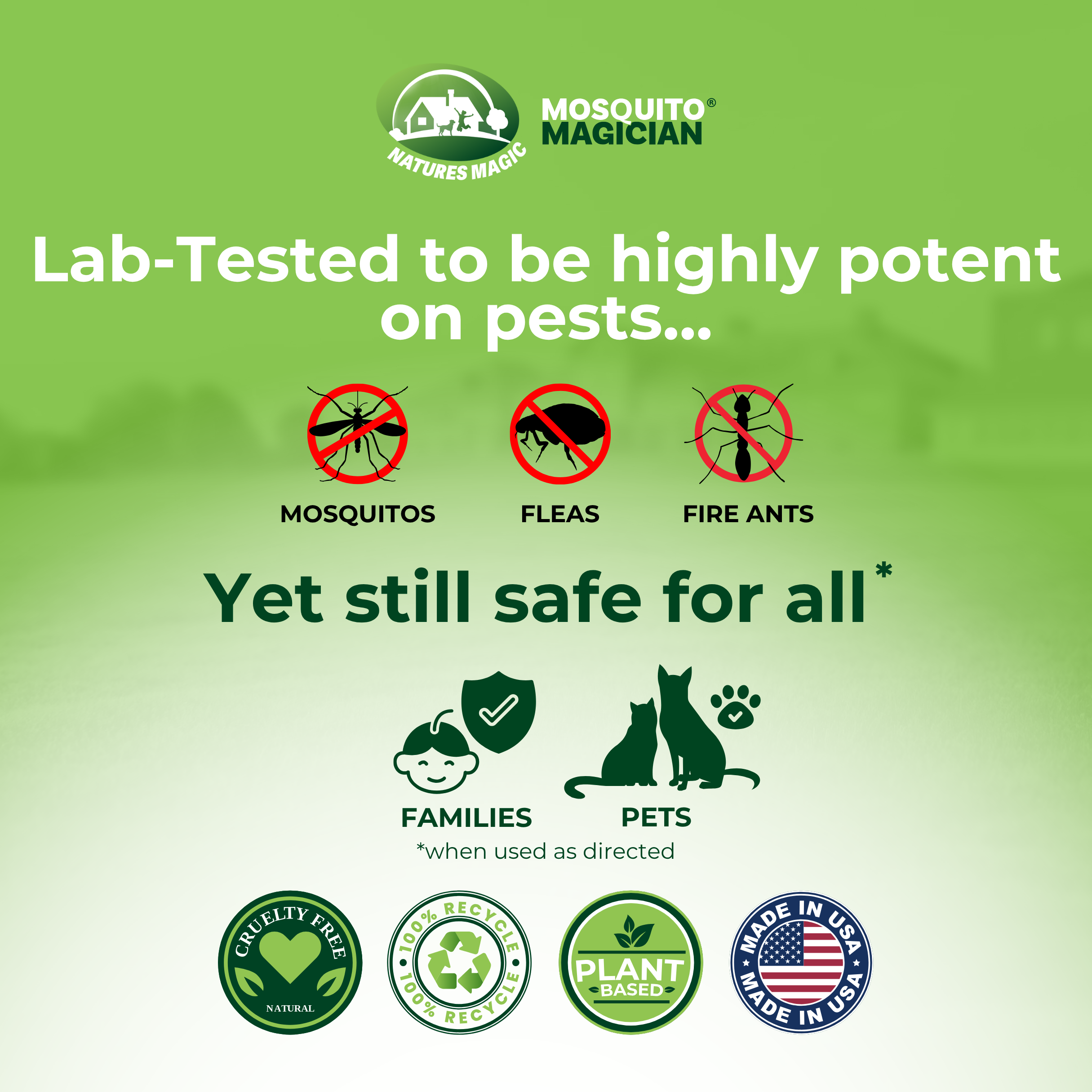 Mosquito Killer & Repellent Concentrate Formula