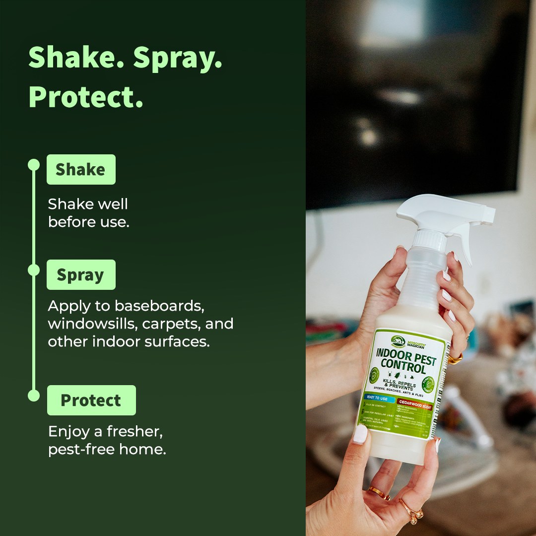 Indoor Multi-Pest Repellent — Essential Oil Spray