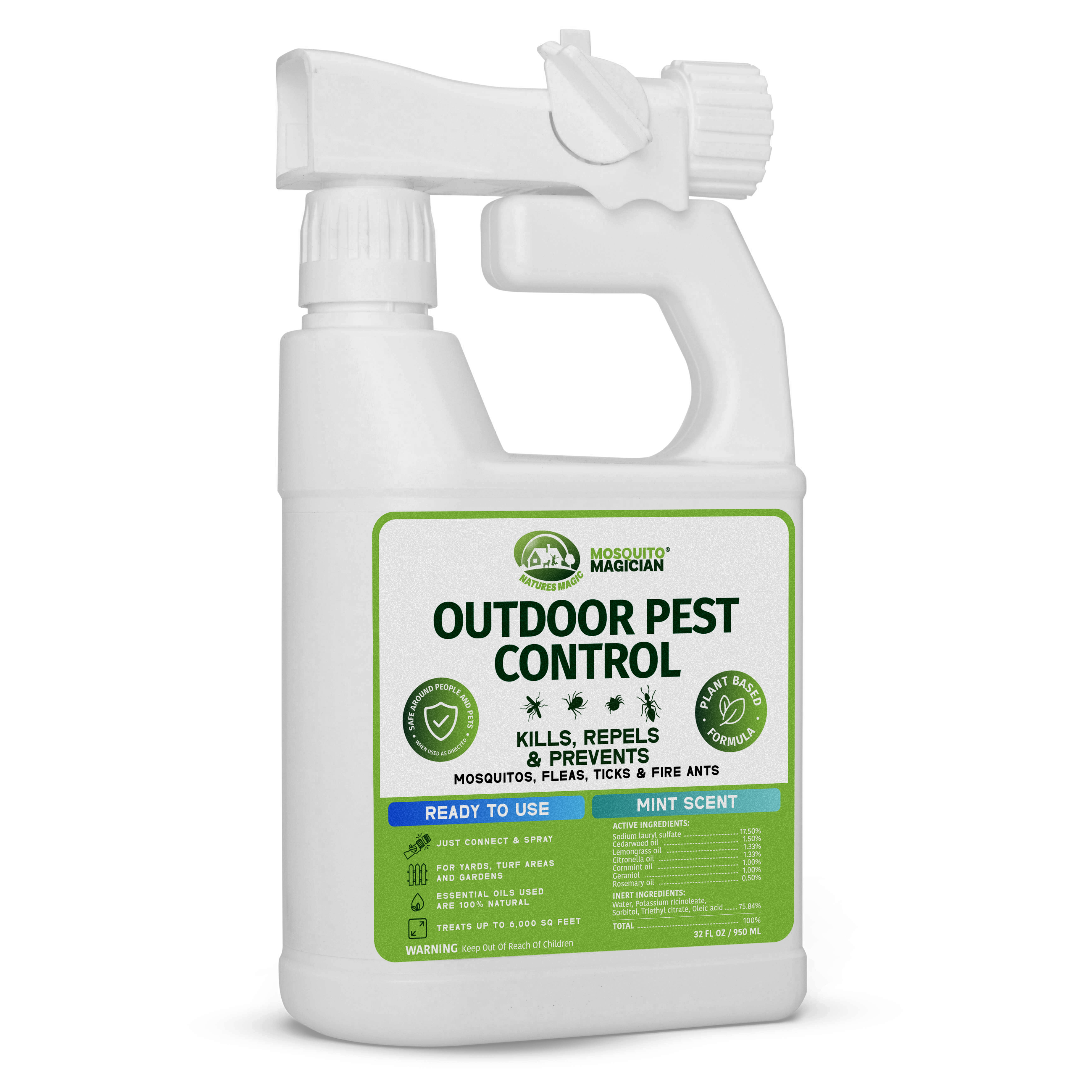 Hose End Sprayer Outdoor Pest Killer & Repellent