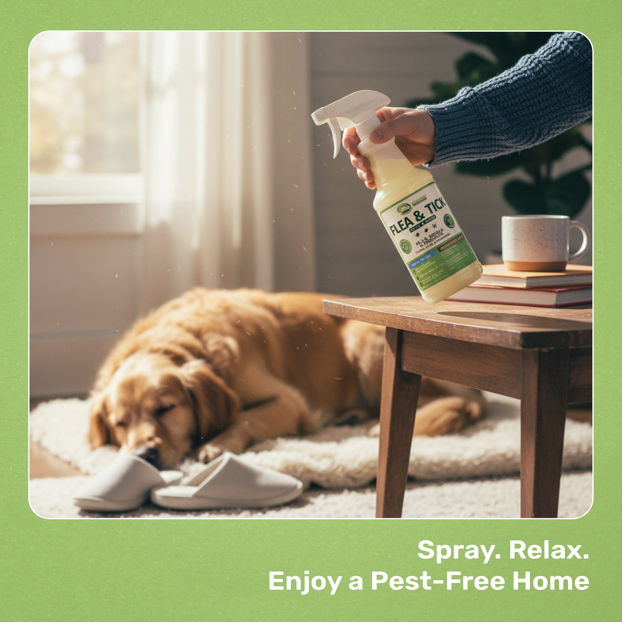 Flea & Tick Repellent for Pets — Spray