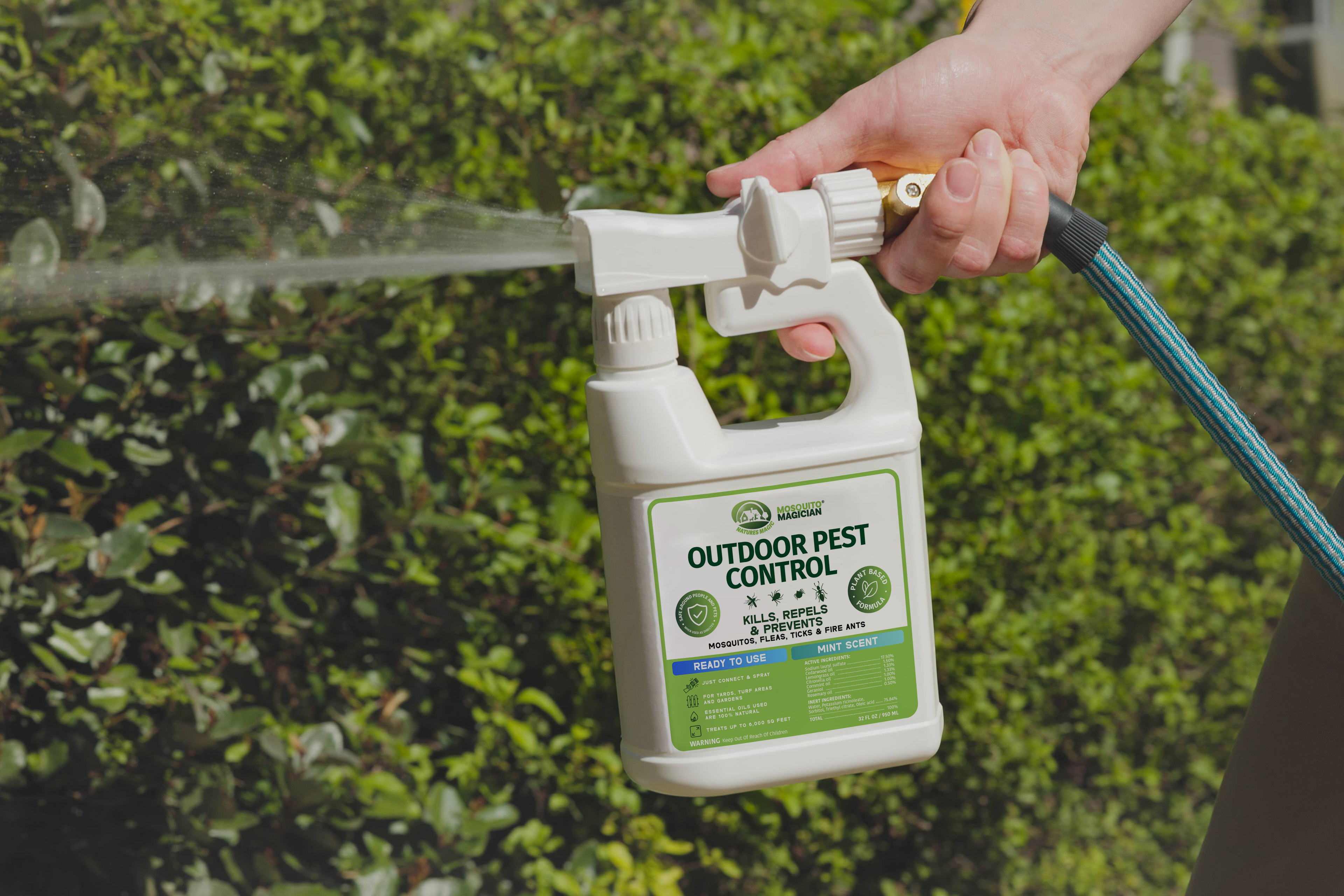 Hose End Sprayer Outdoor Pest Killer & Repellent