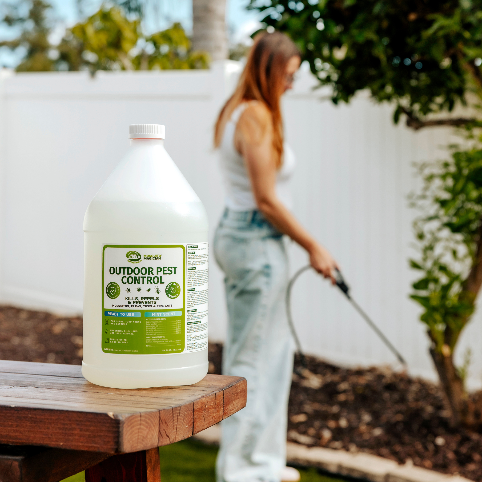 Mosquito Repellent for Yard — Ready to Use | 2 Gallons