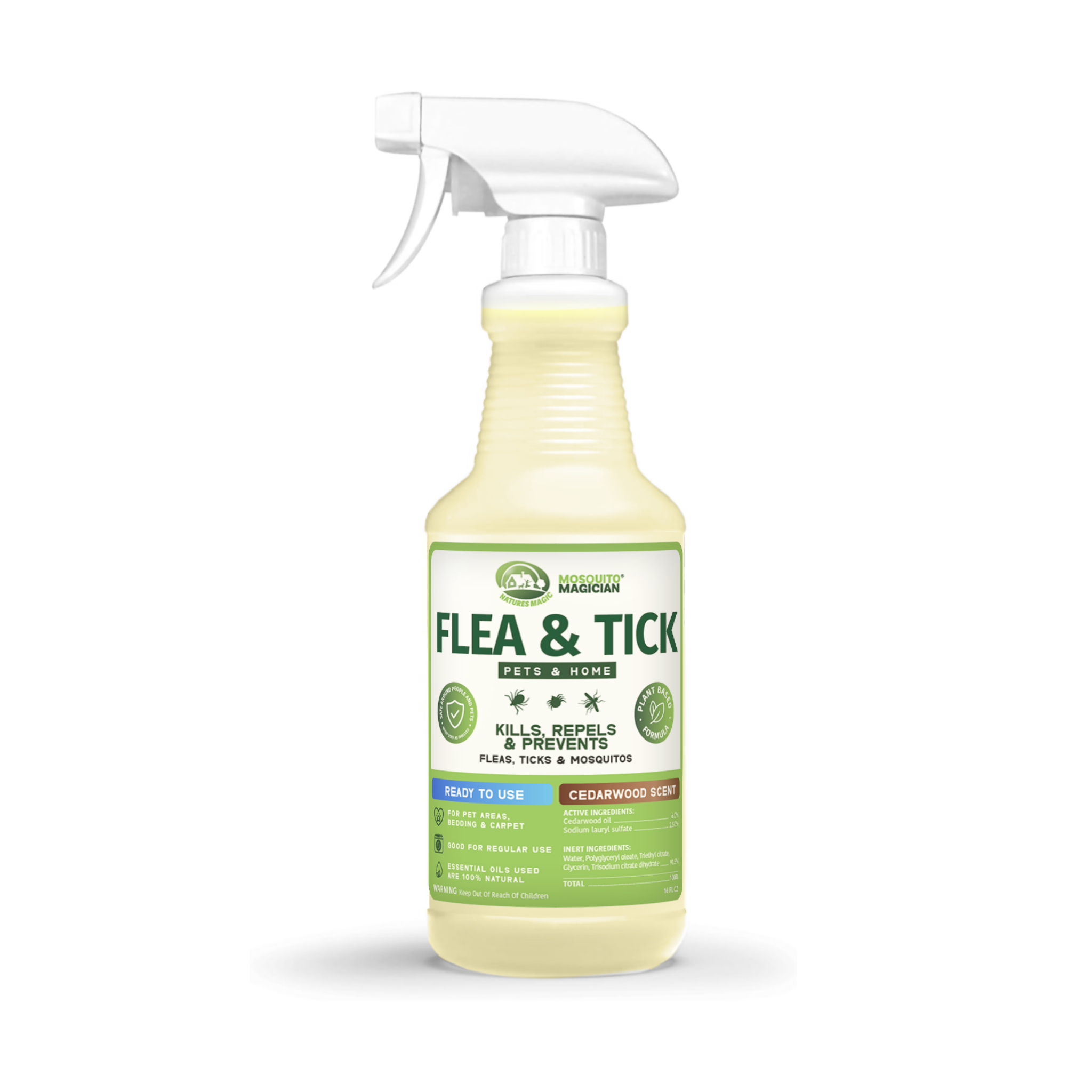 Flea & Tick Repellent for Pets — Spray