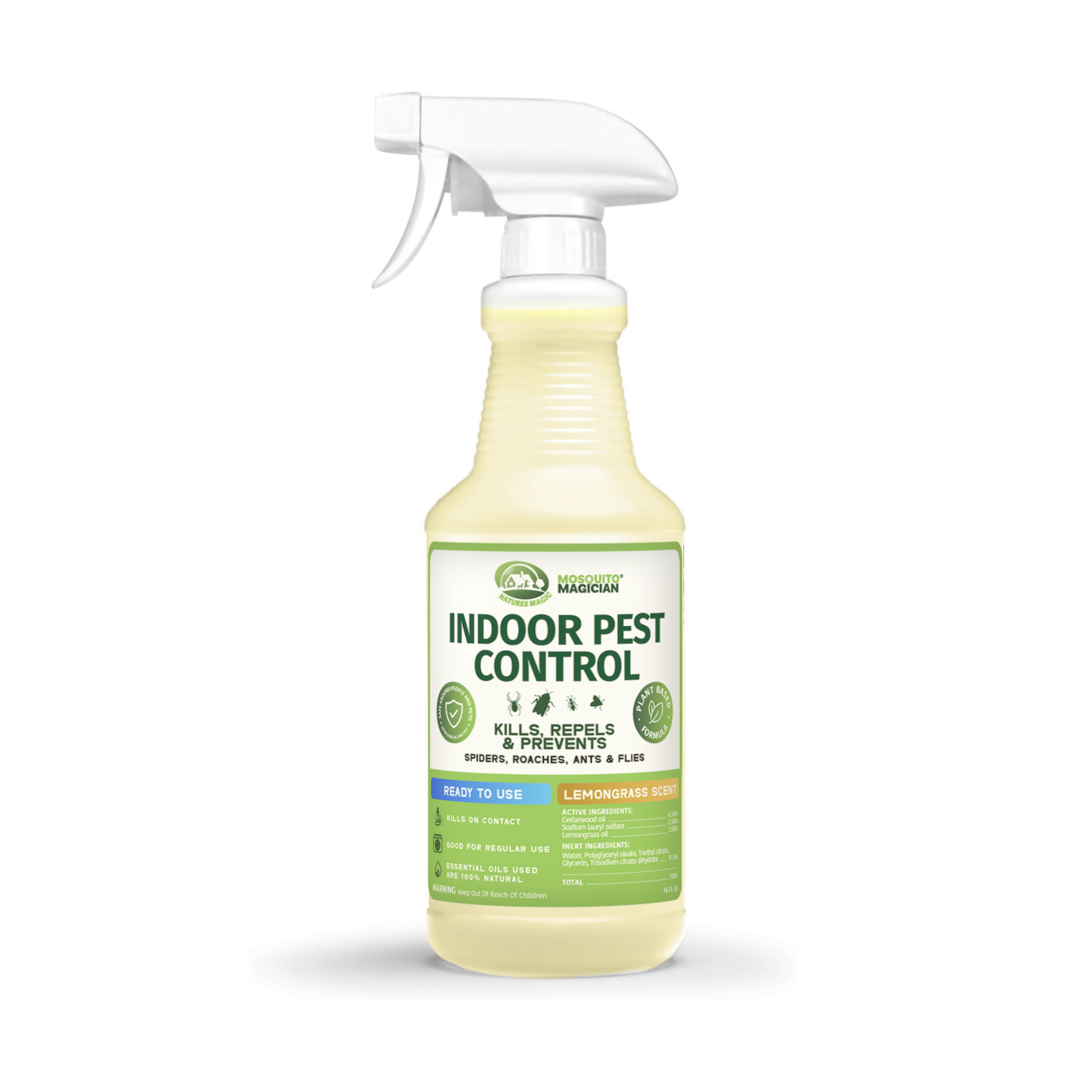 Indoor Multi-Pest Repellent — Essential Oil Spray