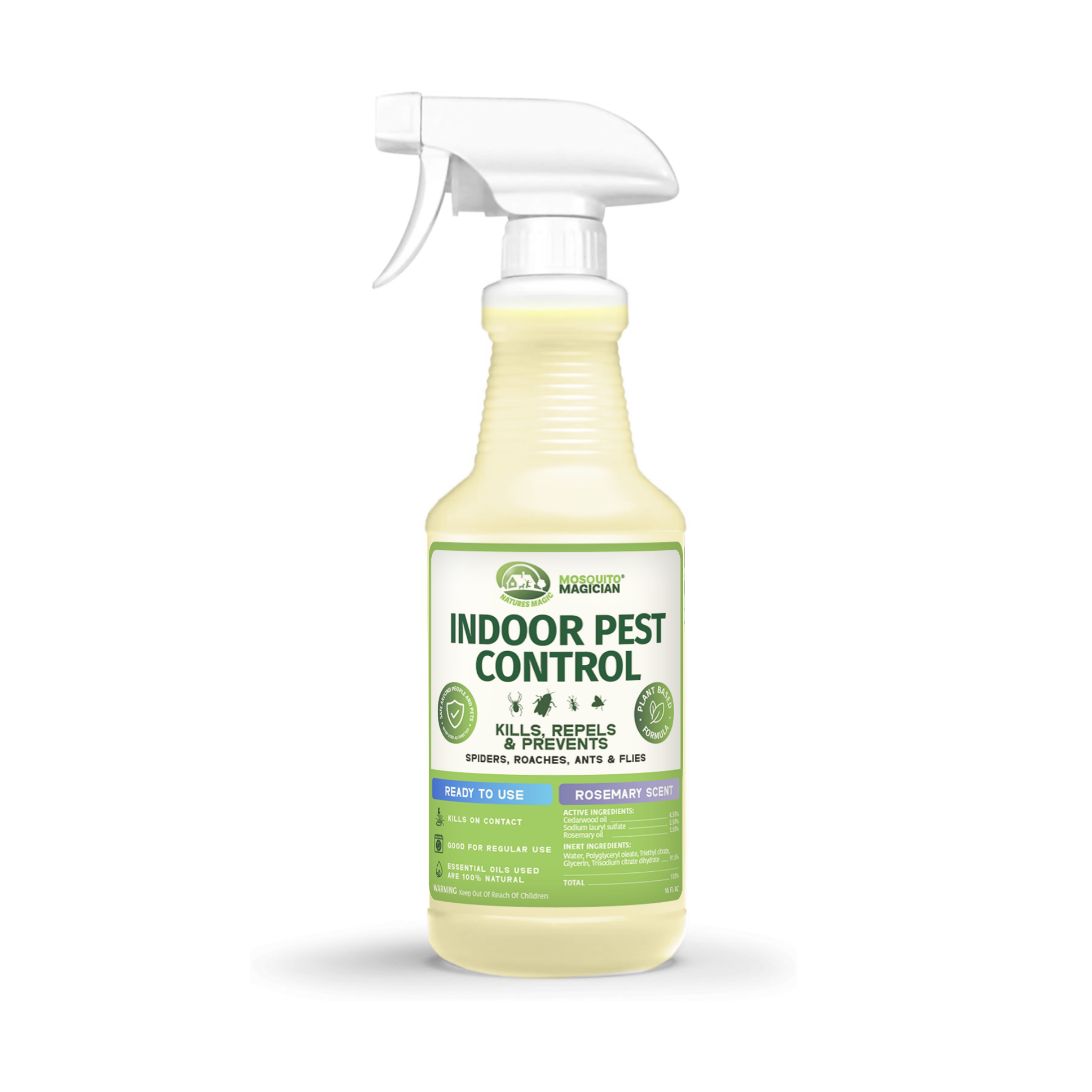Indoor Multi-Pest Repellent — Essential Oil Spray