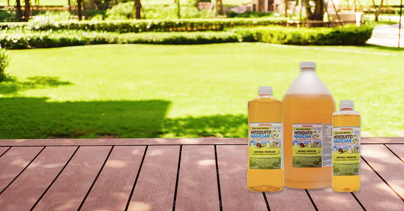Mosquito Magician Concentrate Gallons and bottles