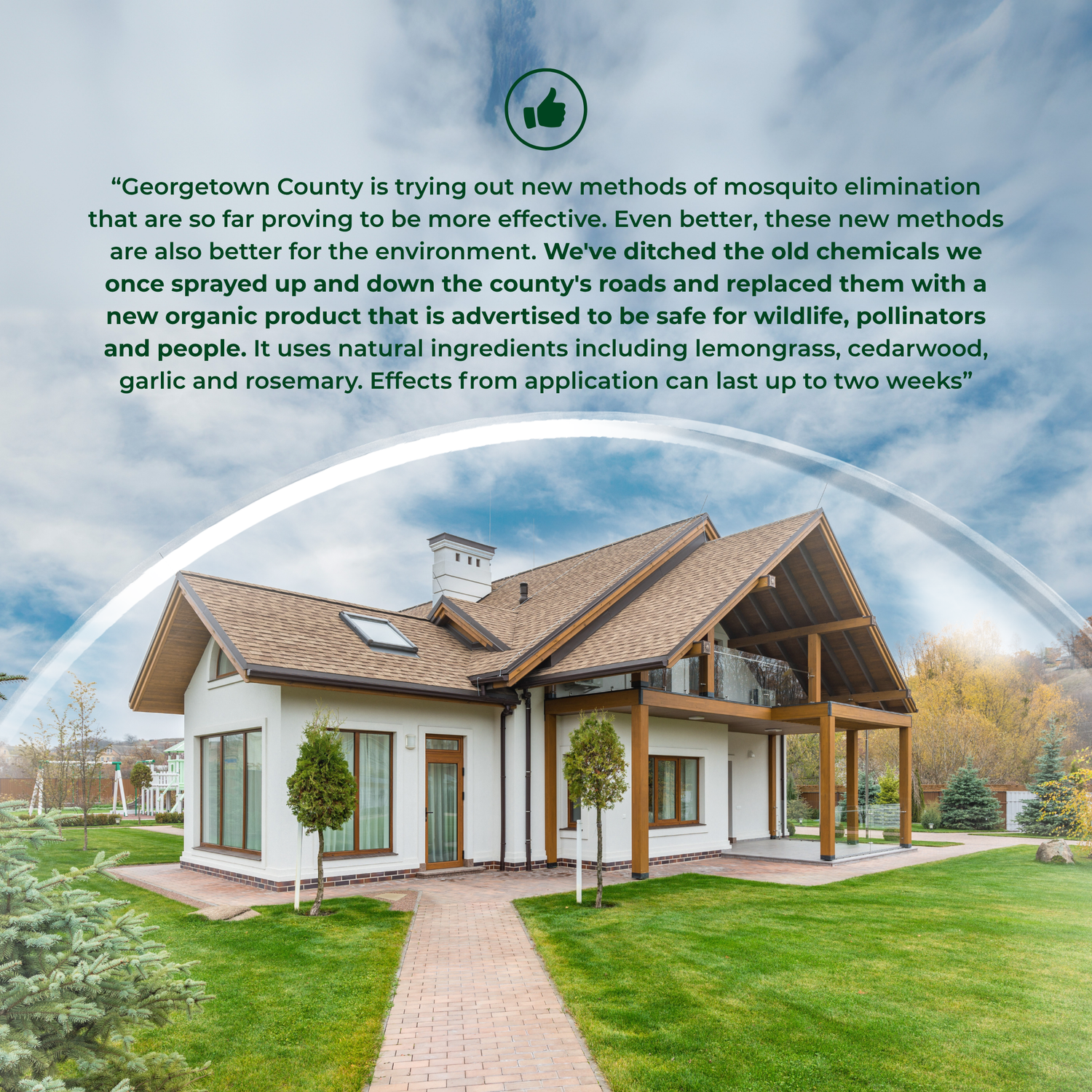 Pump Up Sprayer + 1 Gallon Mosquito Killer &amp; Repellent Combo