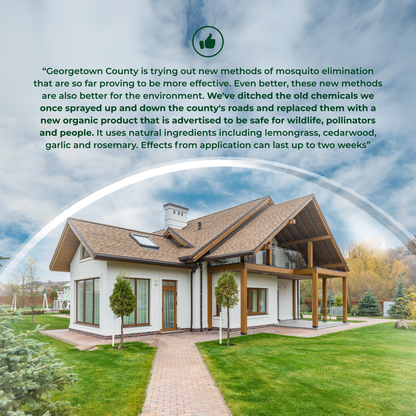 Pump Up Sprayer + 1 Gallon Mosquito Killer &amp; Repellent Combo