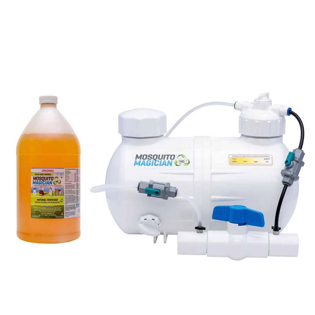 Mosquito Magician Residential Automated System + 1 Gallon Concentrate