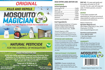 Mosquito Killer &amp; Repellent Concentrate - 1 Quart