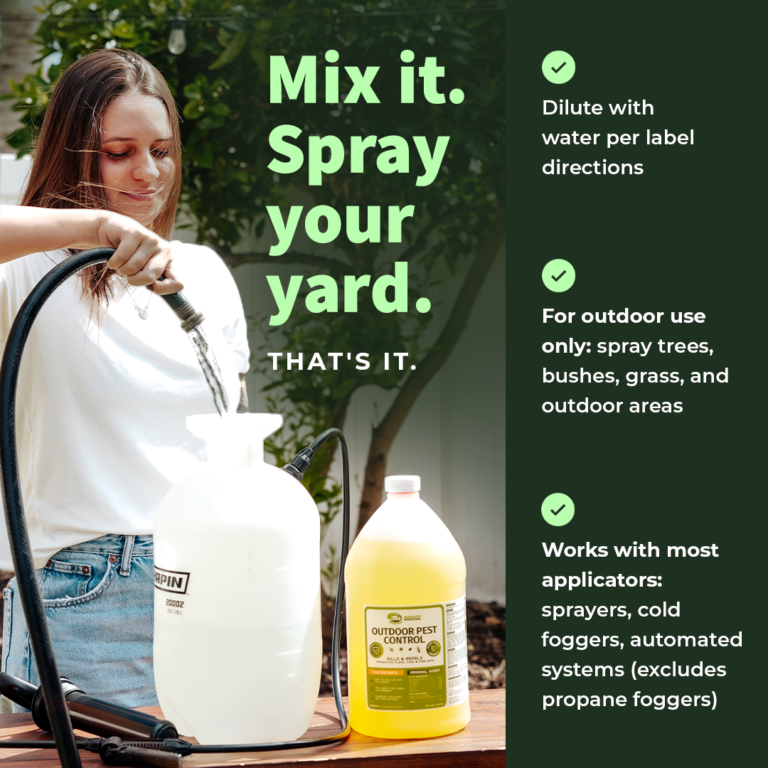 Mosquito Repellent for Yard — Concentrate