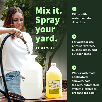 Mosquito Repellent for Yard — Concentrate