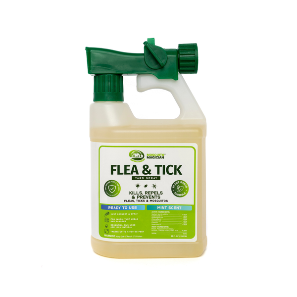 tick spray garden Flea & Tick Repellent for Yard — Hose End Sprayer | 32 oz