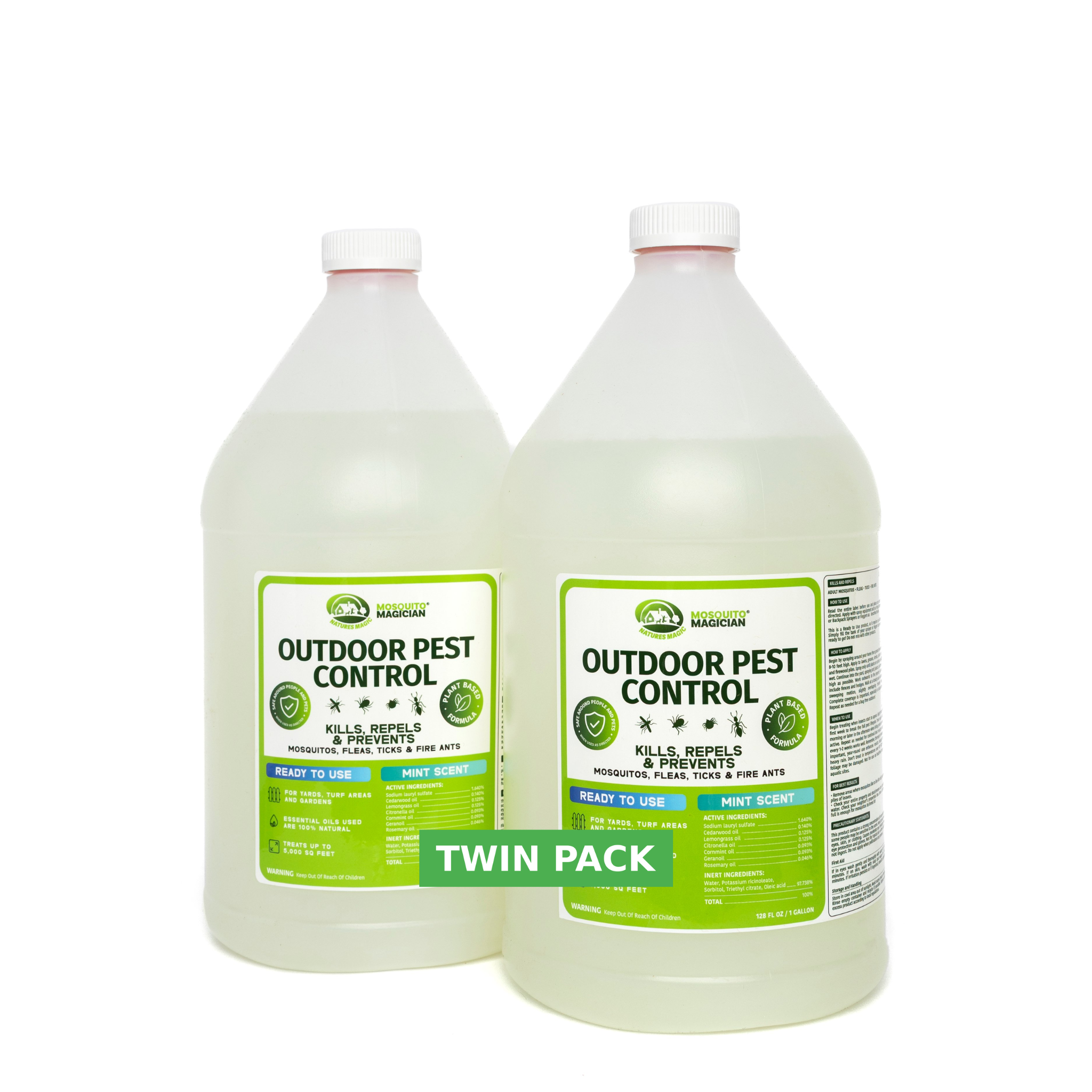 Mosquito Repellent for Yard — Ready to Use | 2 Gallons