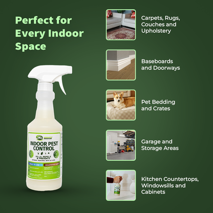 Indoor Multi-Pest Repellent — Essential Oil Spray