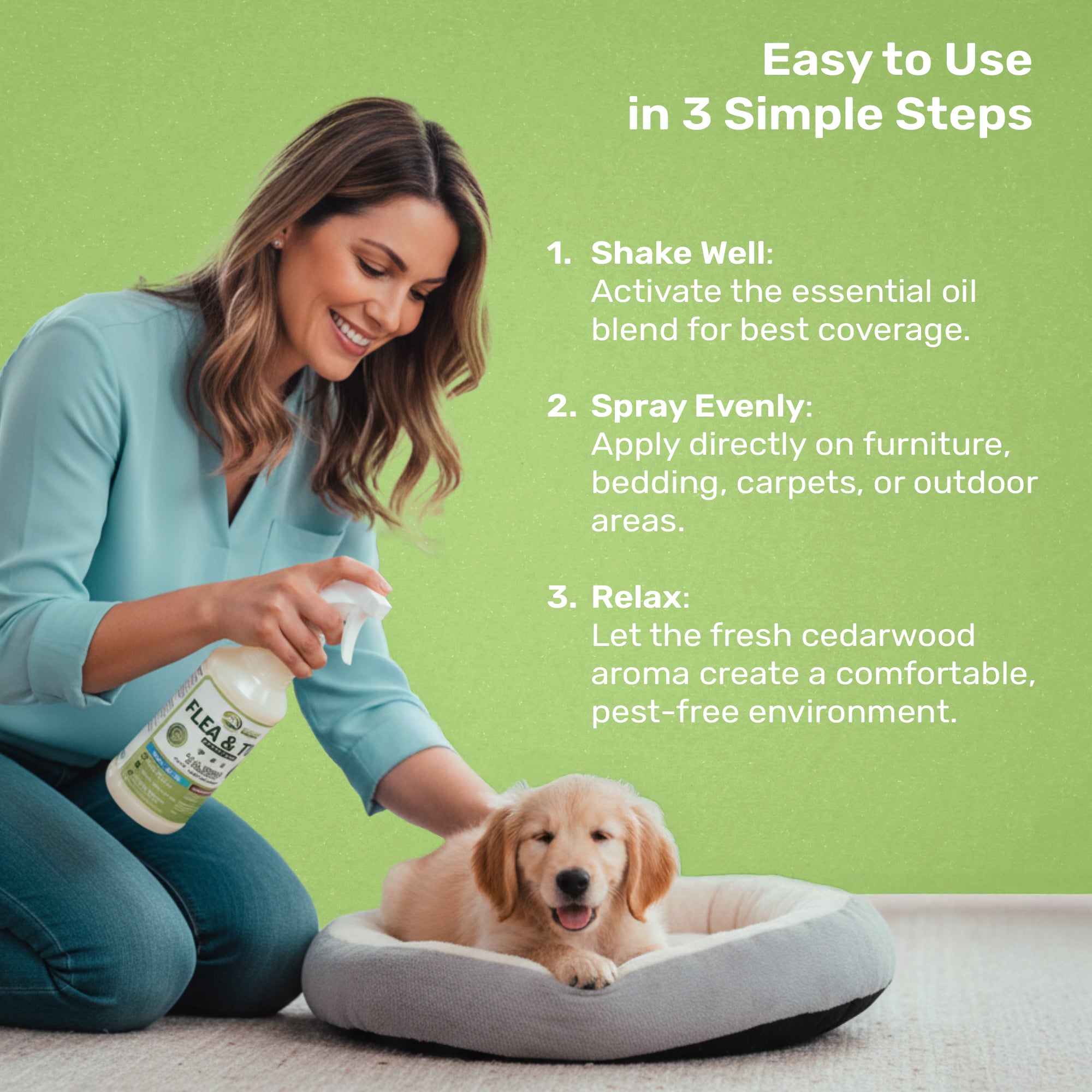Flea &amp; Tick Repellent for Pets — Spray