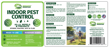 Indoor Multi-Pest Repellent — Essential Oil Spray