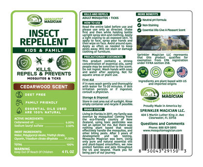 Lemongrass Bug Spray for your Family using Natural Essential Oils