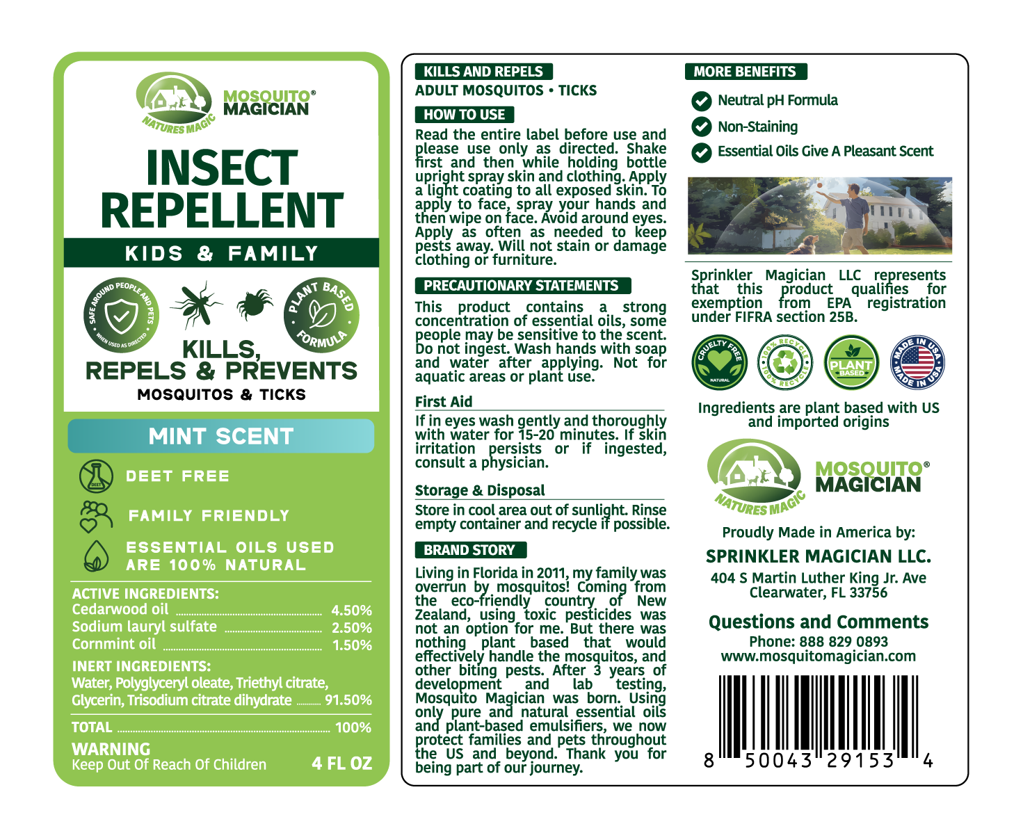 Lemongrass Bug Spray for your Family using Natural Essential Oils