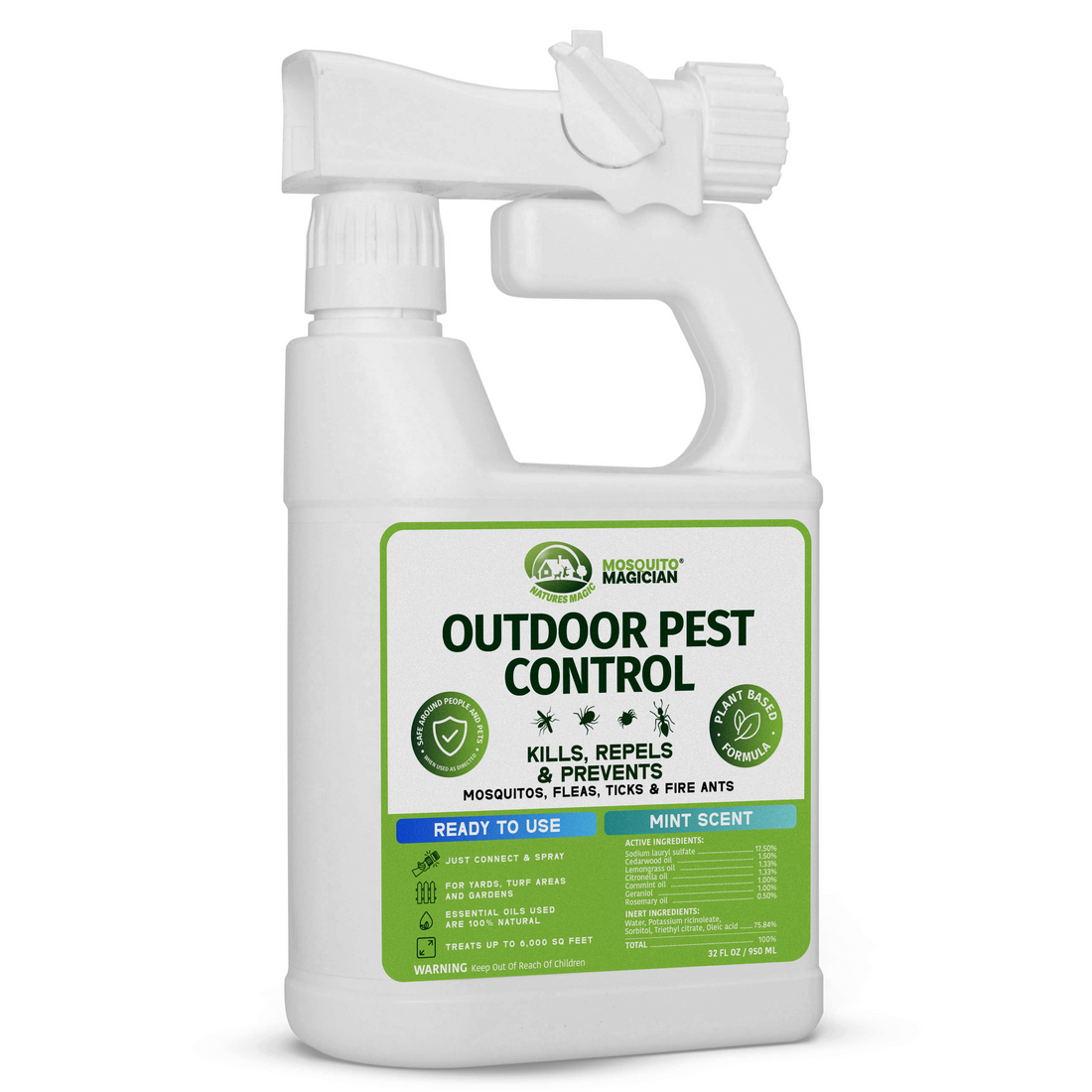 Hose End Sprayer Outdoor Pest Repellent
