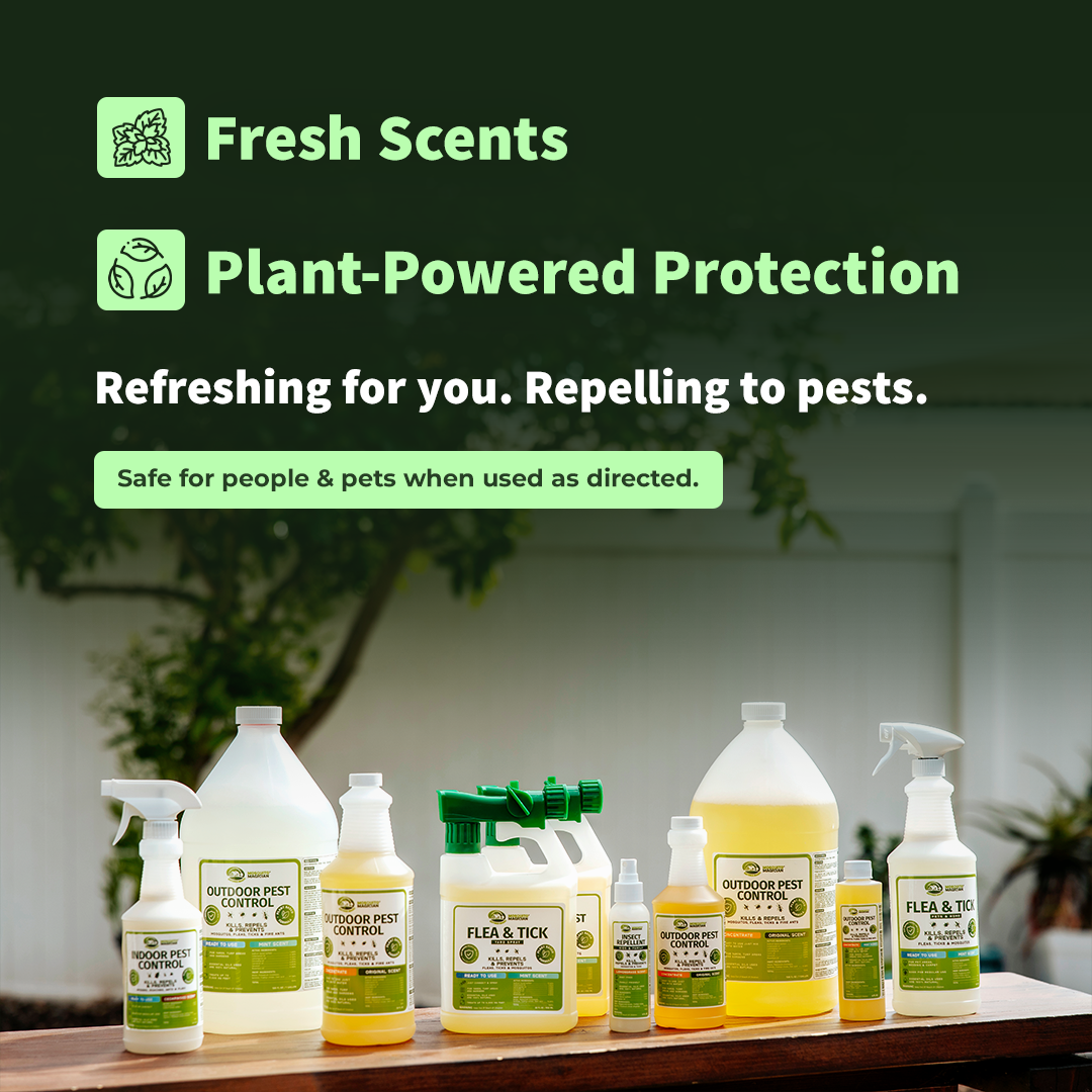 Automated Mosquito Repellent System — Single Reservoir + 3 Gallons Concentrate