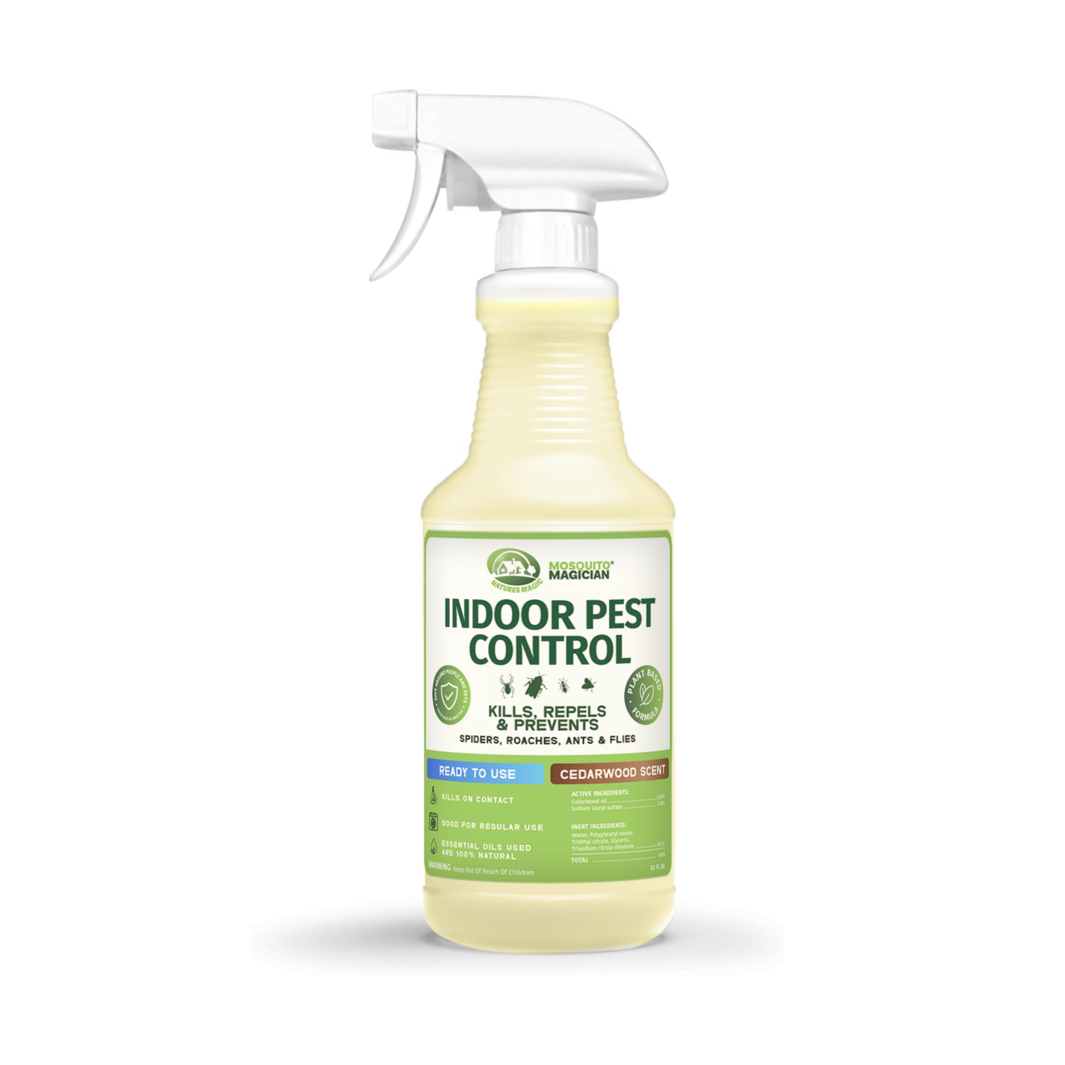 Indoor Multi-Pest Repellent — Essential Oil Spray