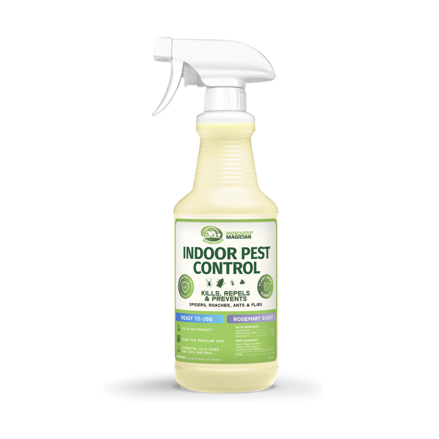 Indoor Multi-Pest Repellent — Essential Oil Spray