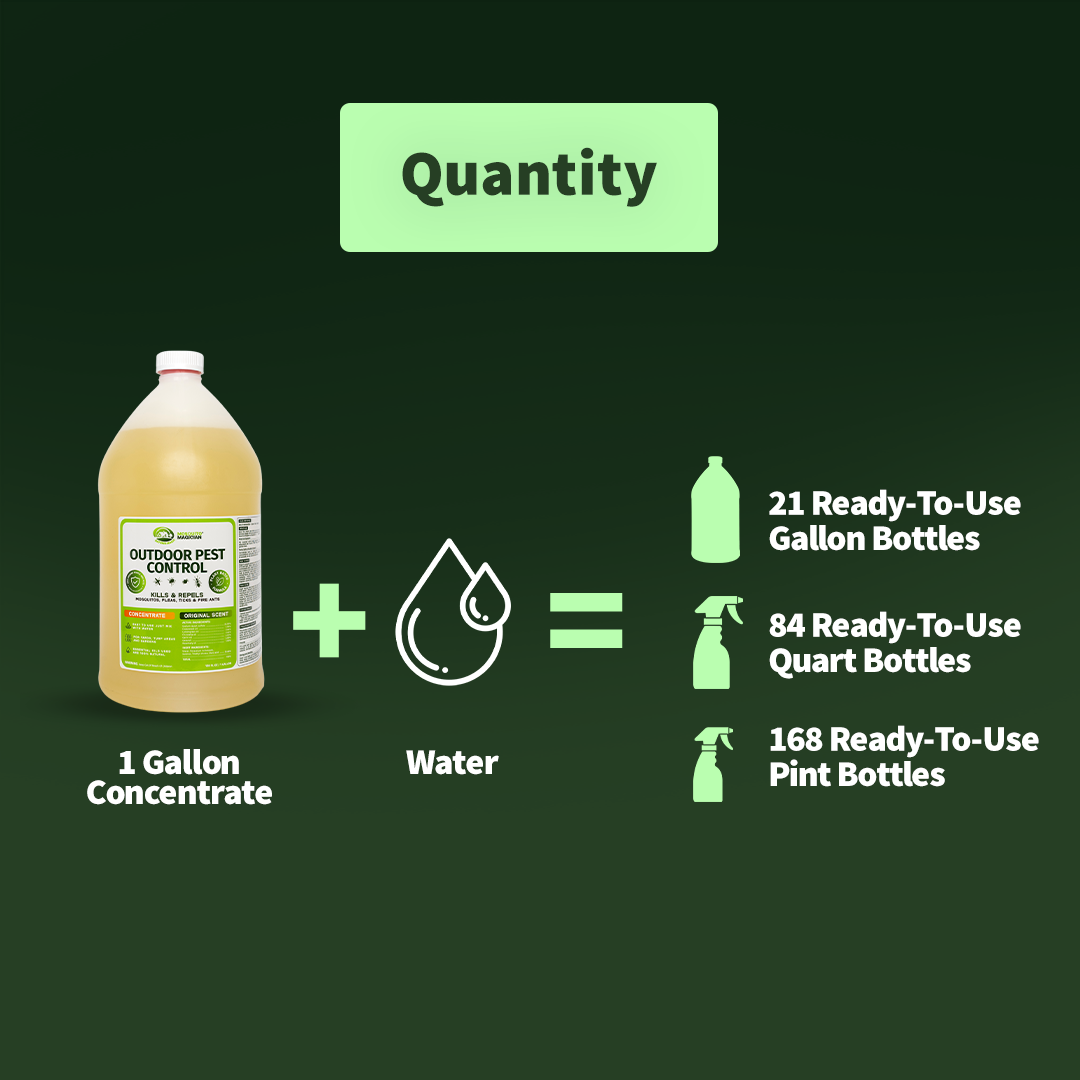 Automated Mosquito Repellent System — Single Reservoir + 3 Gallons Concentrate