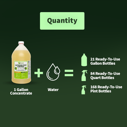 Automated Mosquito Repellent System — Single Reservoir + 3 Gallons Concentrate