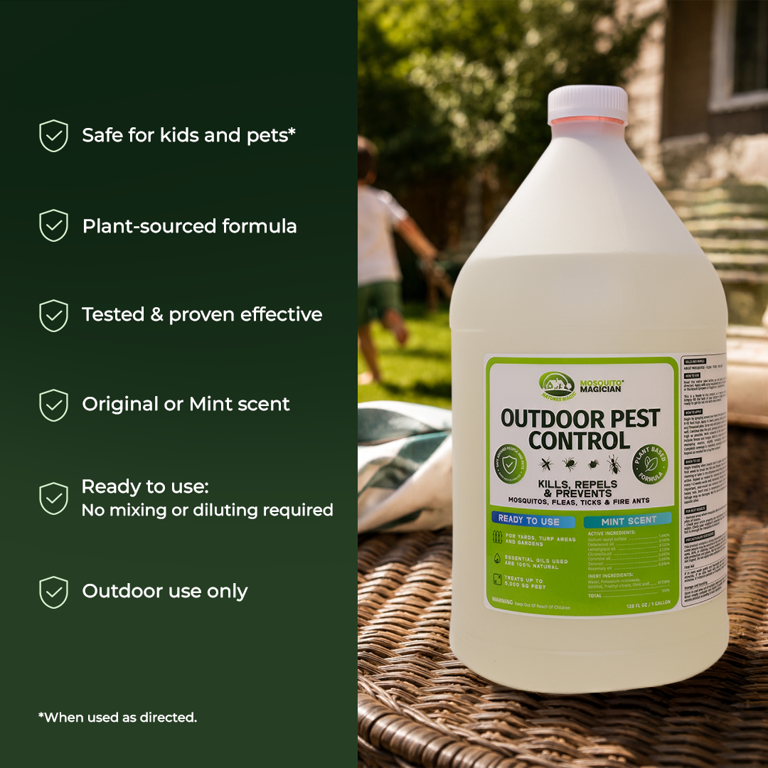 Mosquito Repellent for Yard — Ready to Use | 2 Gallons