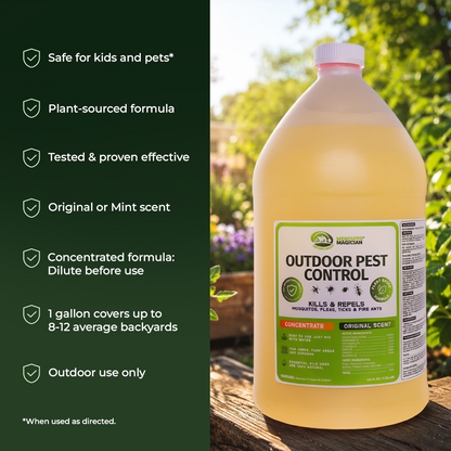 Automated Mosquito Repellent System — Single Reservoir + 3 Gallons Concentrate