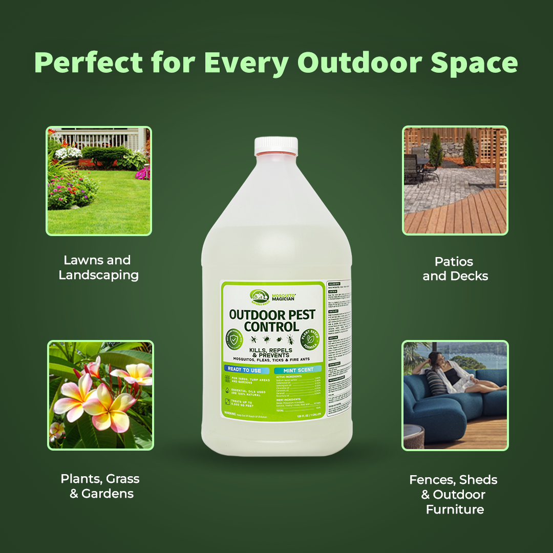 Mosquito Repellent for Yard — Ready to Use | 2 Gallons