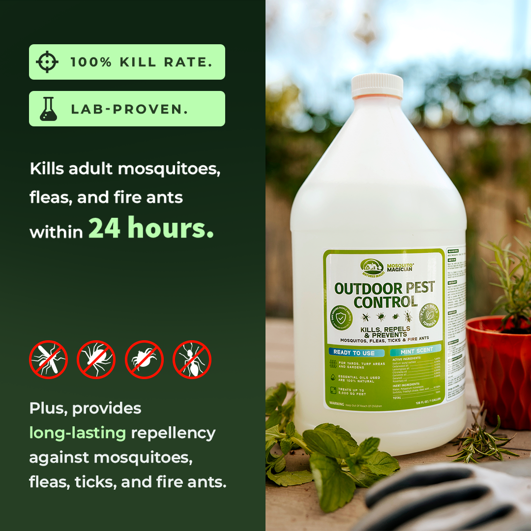 Mosquito Repellent for Yard — Ready to Use | 2 Gallons