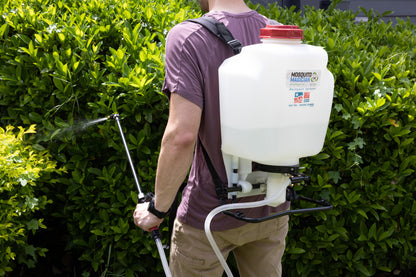 Pump Up Backpack Sprayer + 1 Gallon Mosquito Killer &amp; Repellent Combo